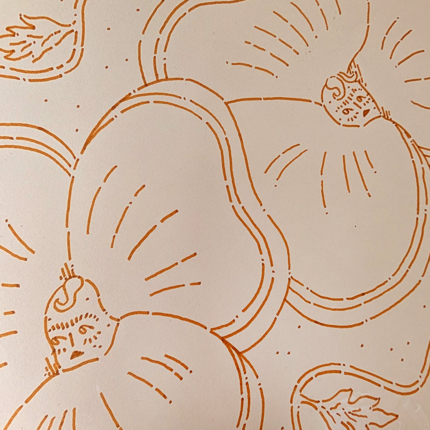✸ flower babies - original drawing ✸