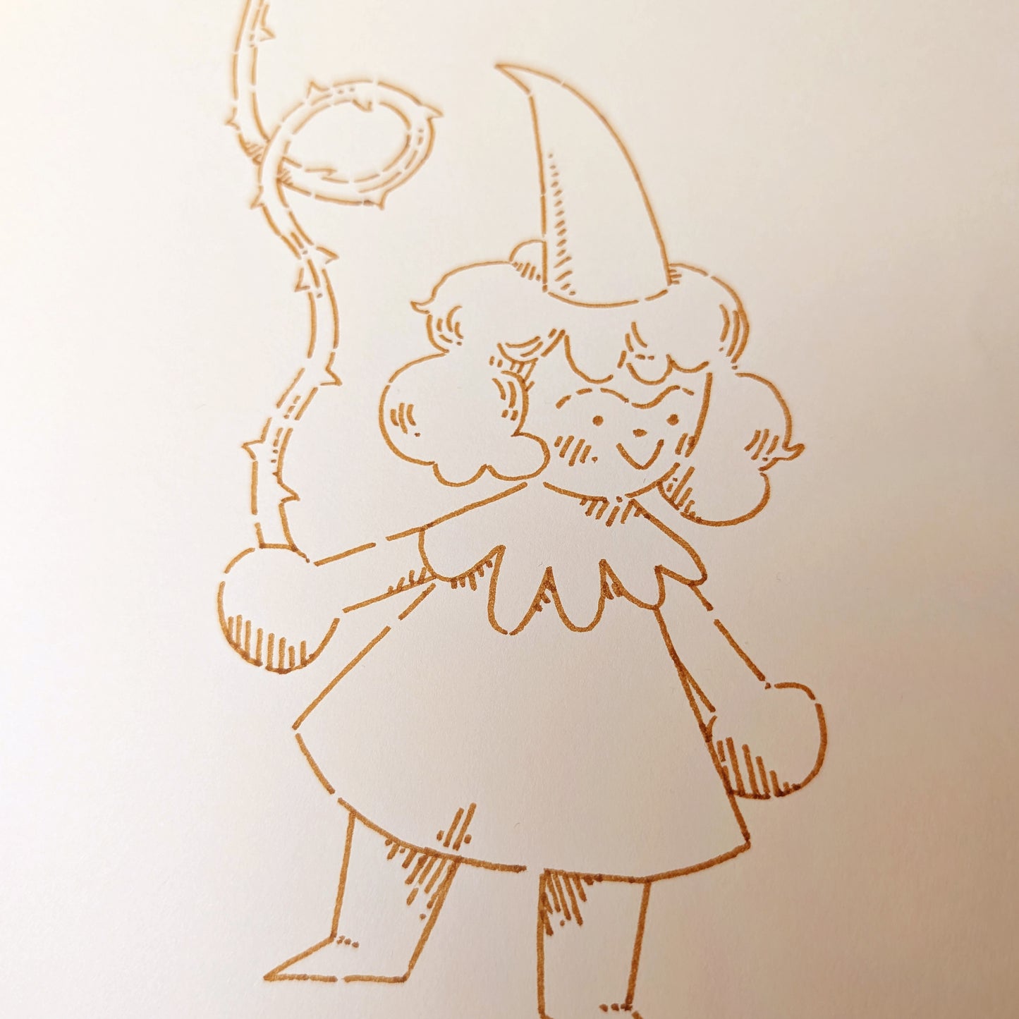 ✸ rosey - original drawing ✸