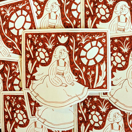 ✸ wistful - sticker ✸