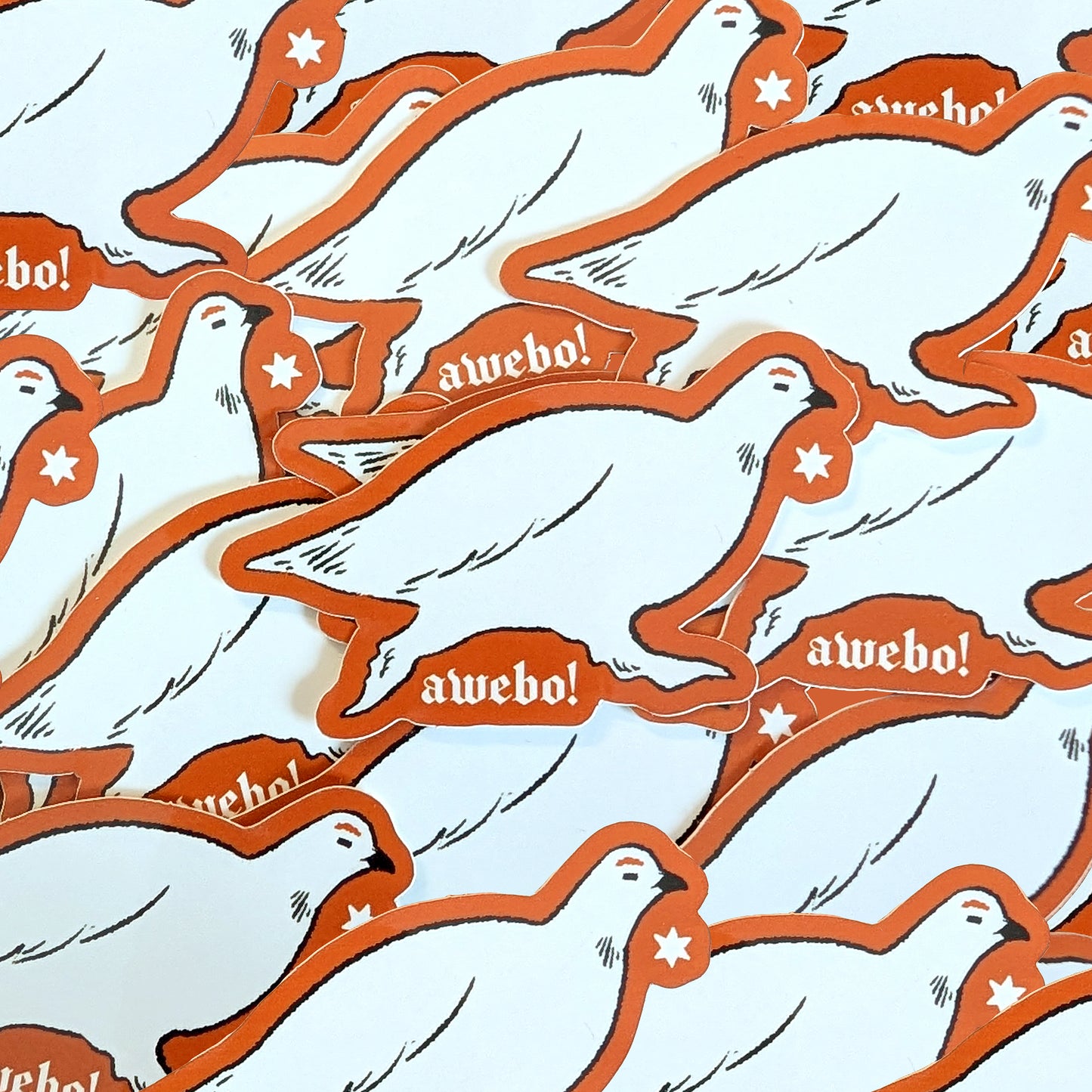 ✸ awebo! - sticker ✸