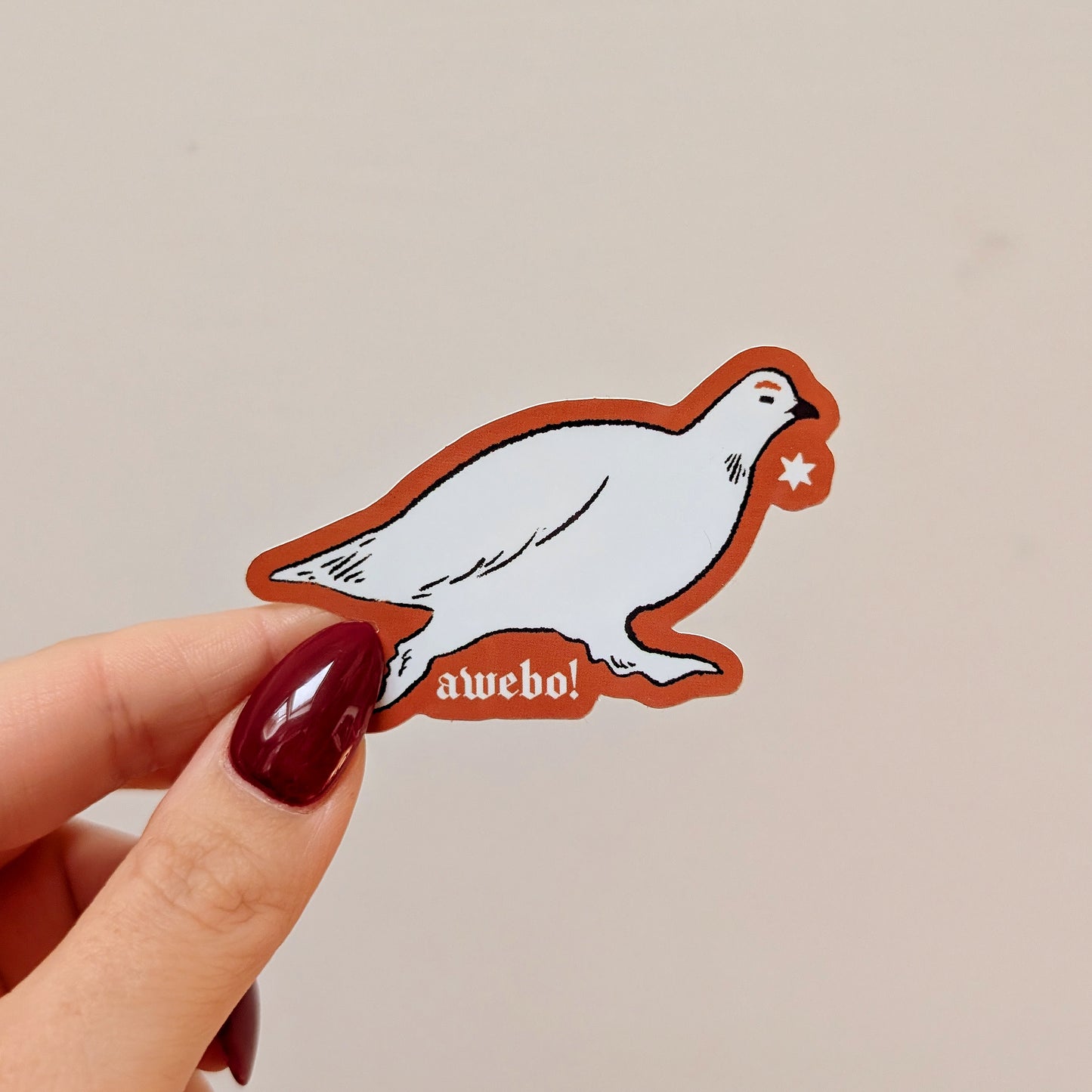 ✸ awebo! - sticker ✸