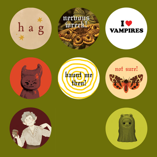 ✸ button badges ✸