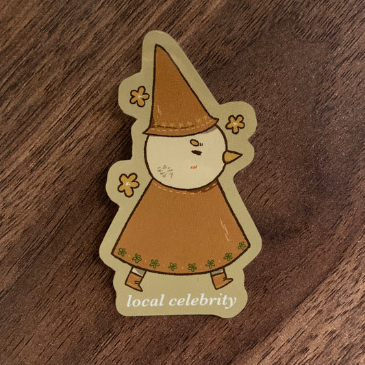 ✸ local celebrity - sticker ✸