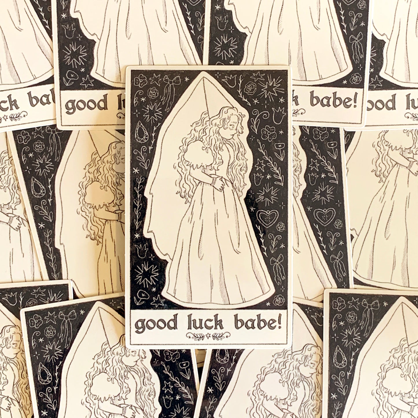 ✸ good luck babe - sticker ✸