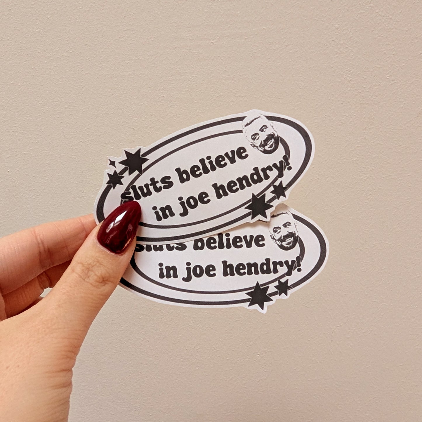 ✸ joe hendry - sticker ✸