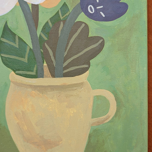 ✸ wilted - original painting ✸