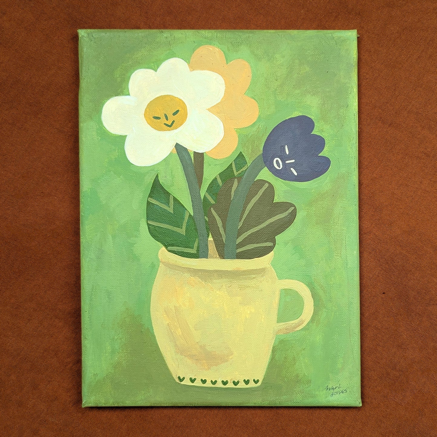 ✸ wilted - original painting ✸