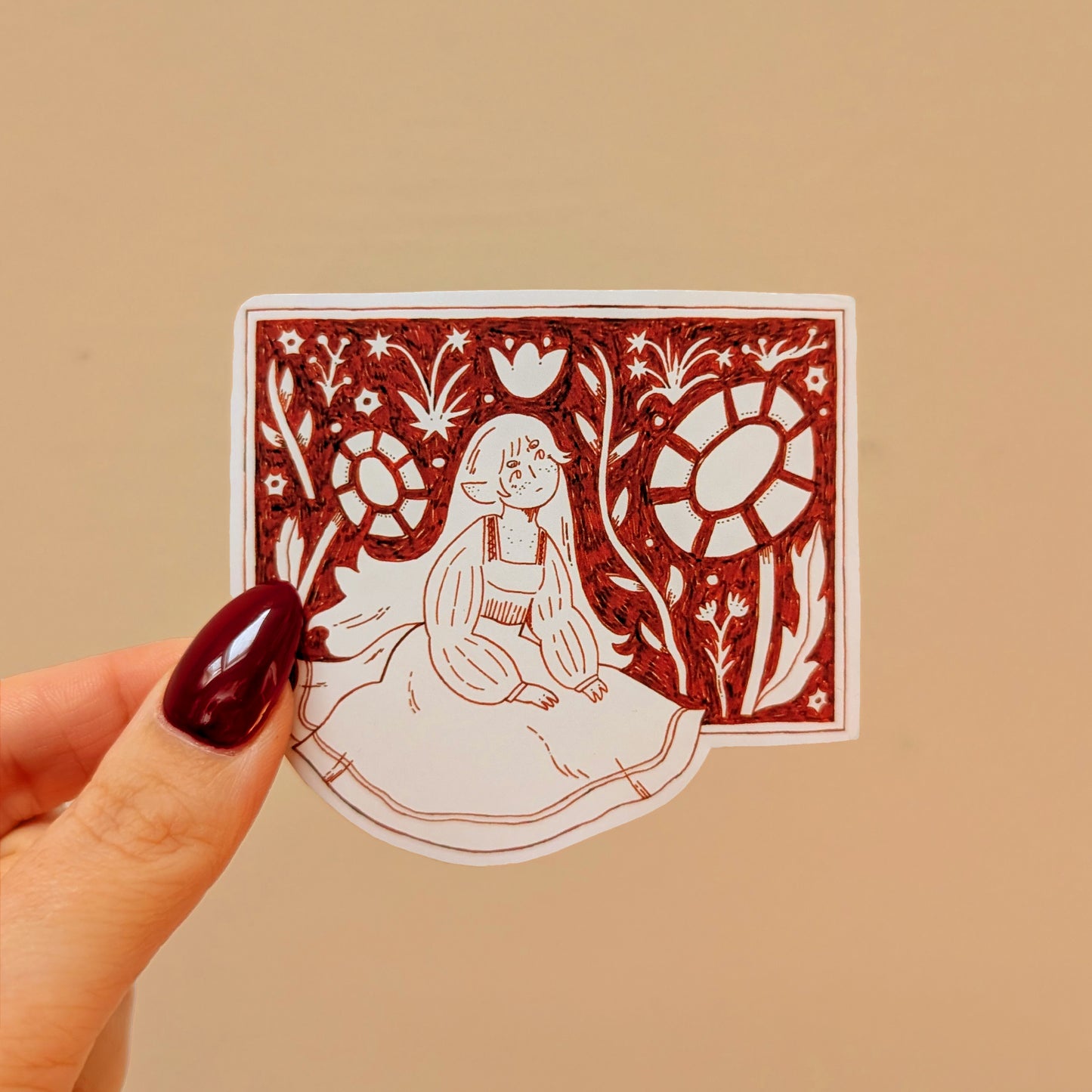 ✸ wistful - sticker ✸