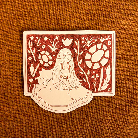 ✸ wistful - sticker ✸